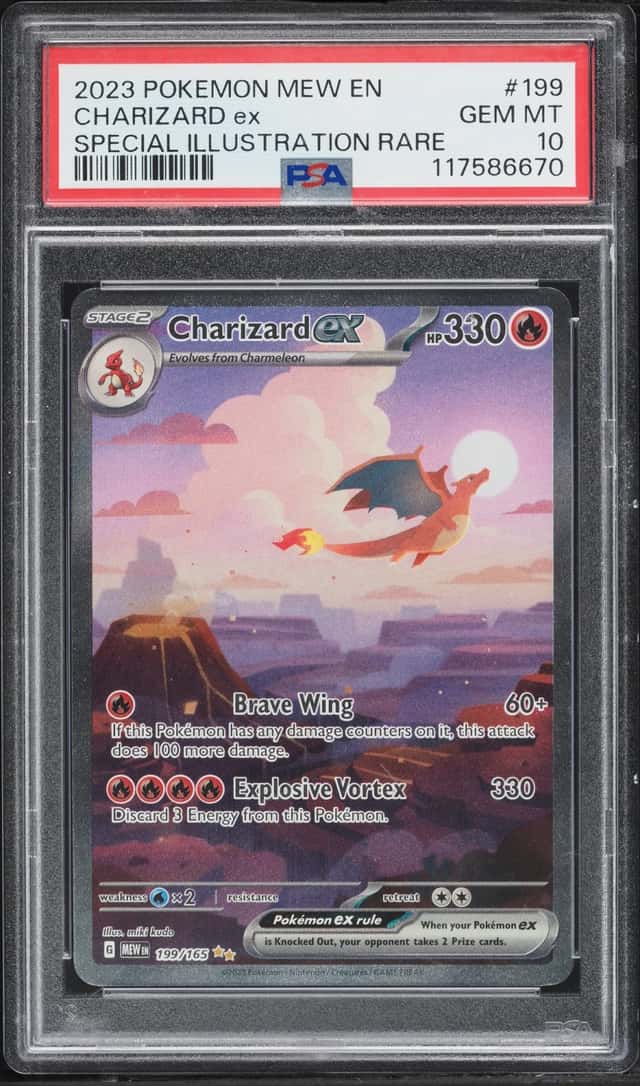 2023 Pokemon Scarlet & Violet 151 SIR Charizard Ex #199 PSA 10 GEM MINT