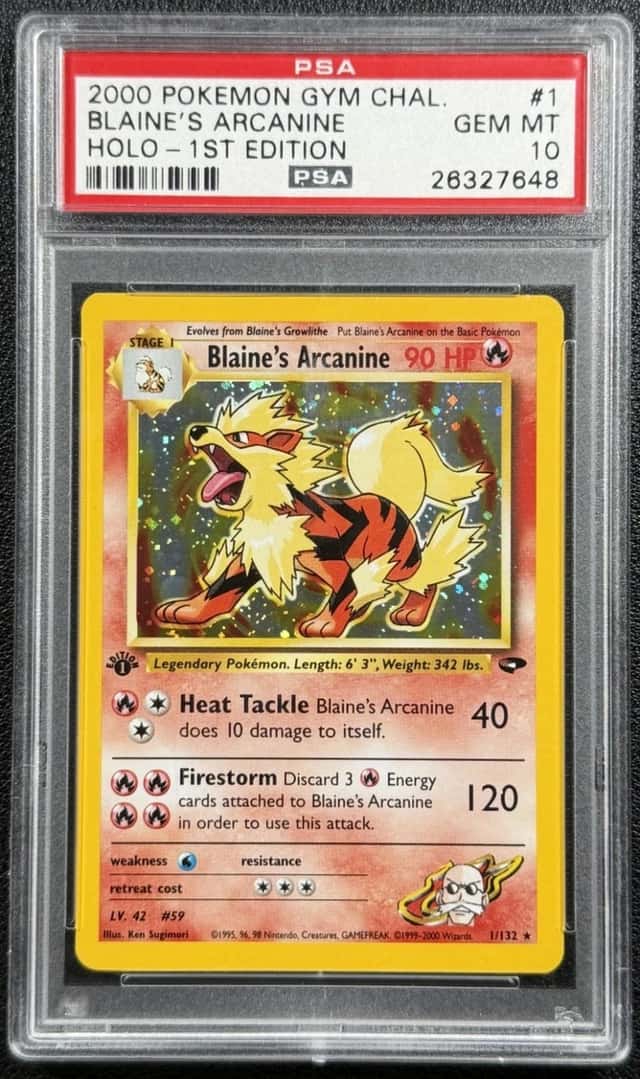 Blaine's Arcanine