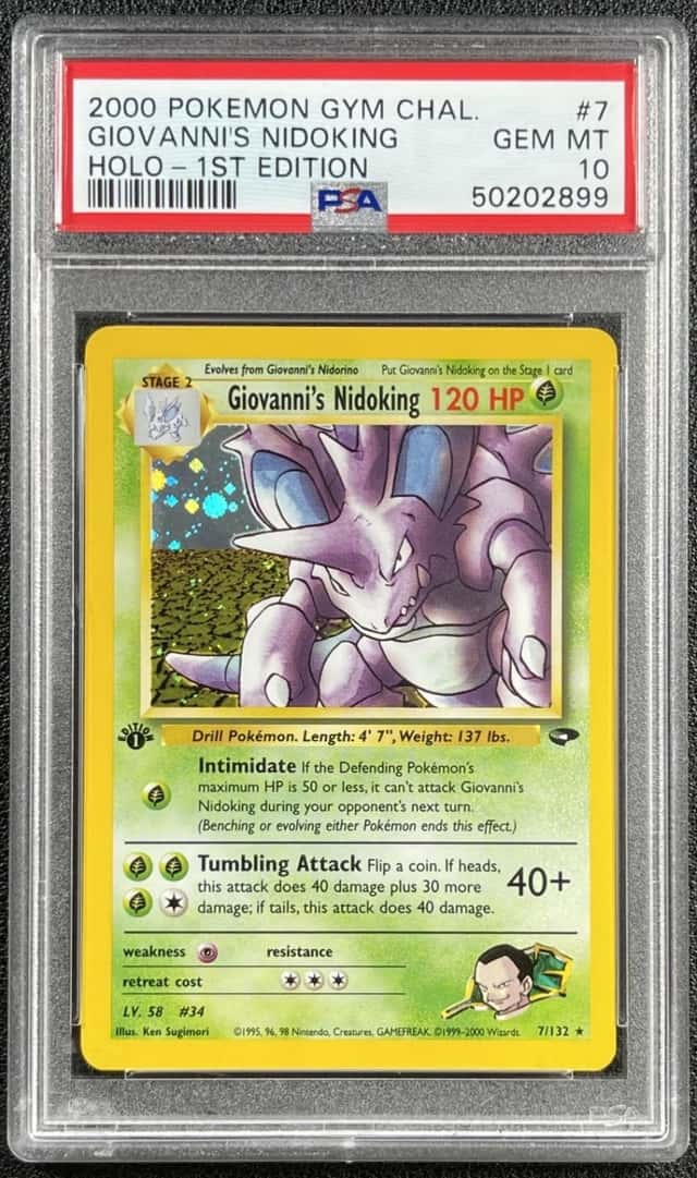 Giovanni's Nidoking