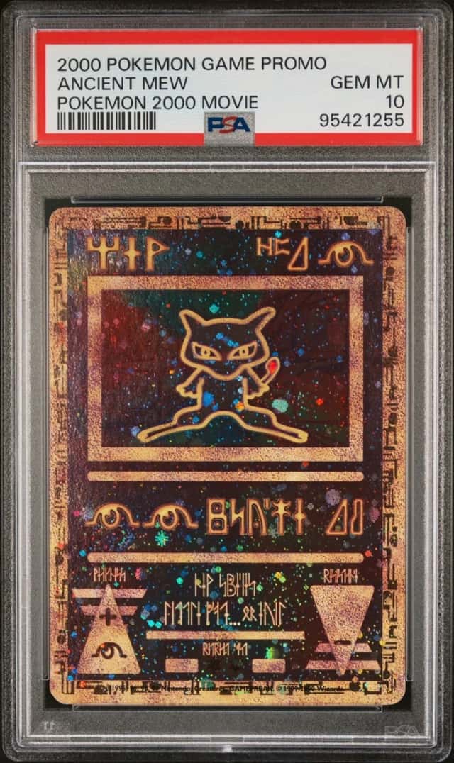 Pokemon Ancient Mew Movie 2000 Promo PSA 10 Gem Mint