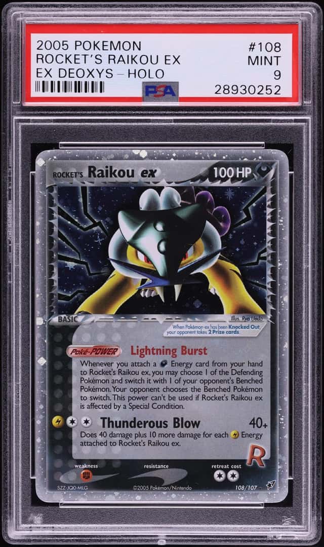 Rocket's Raikou ex