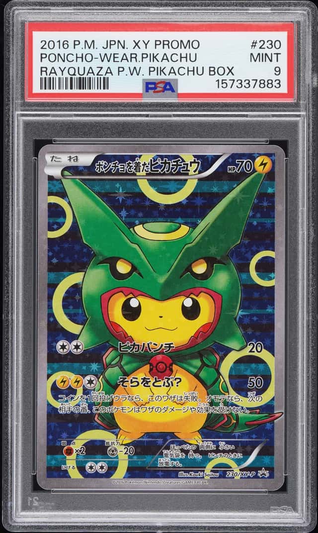 Poncho-wearing Pikachu