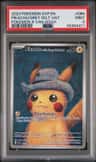 Pikachu/grey Felt Hat