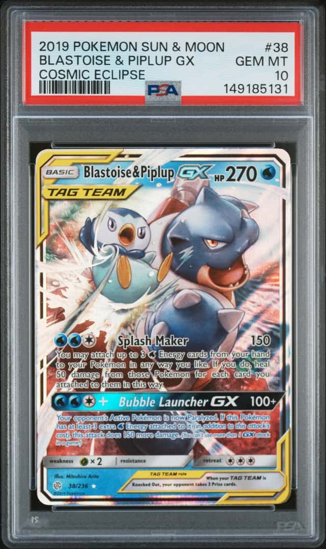 Blastoise & Piplup GX