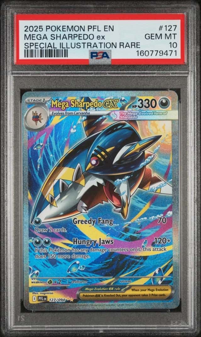 MEGA SHARPEDO ex