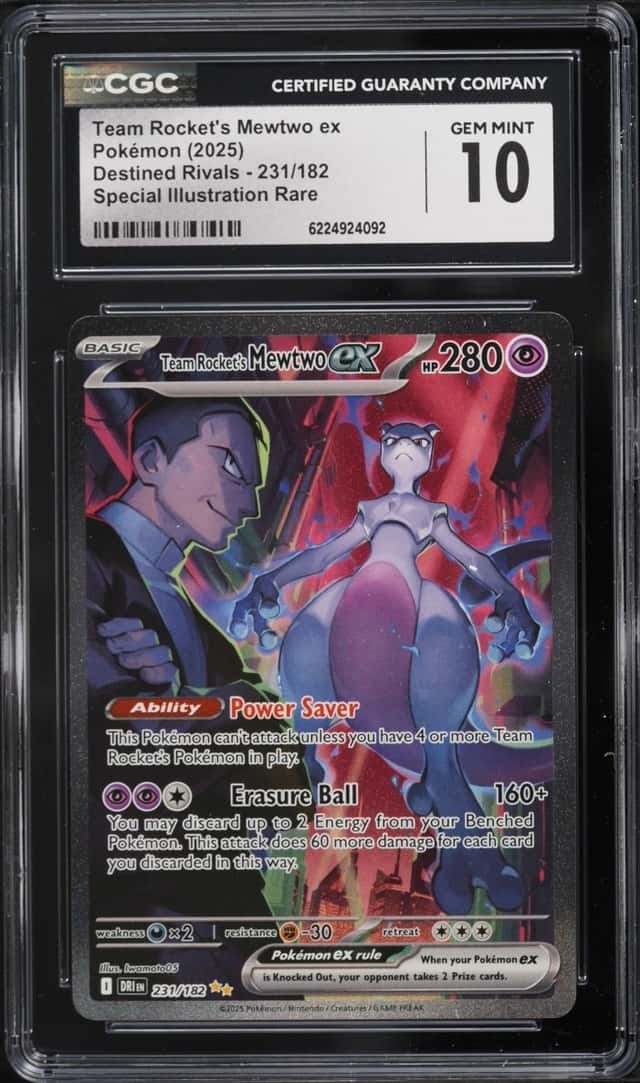 ROCKET'S MEWTWO ex