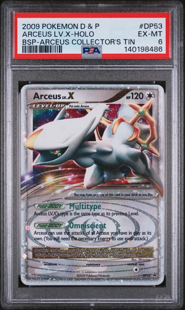 Arceus Collector's Tin