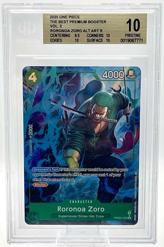 THE BEST PREMIUM BOOSTER VOL 2 RORONOA ZORO R
