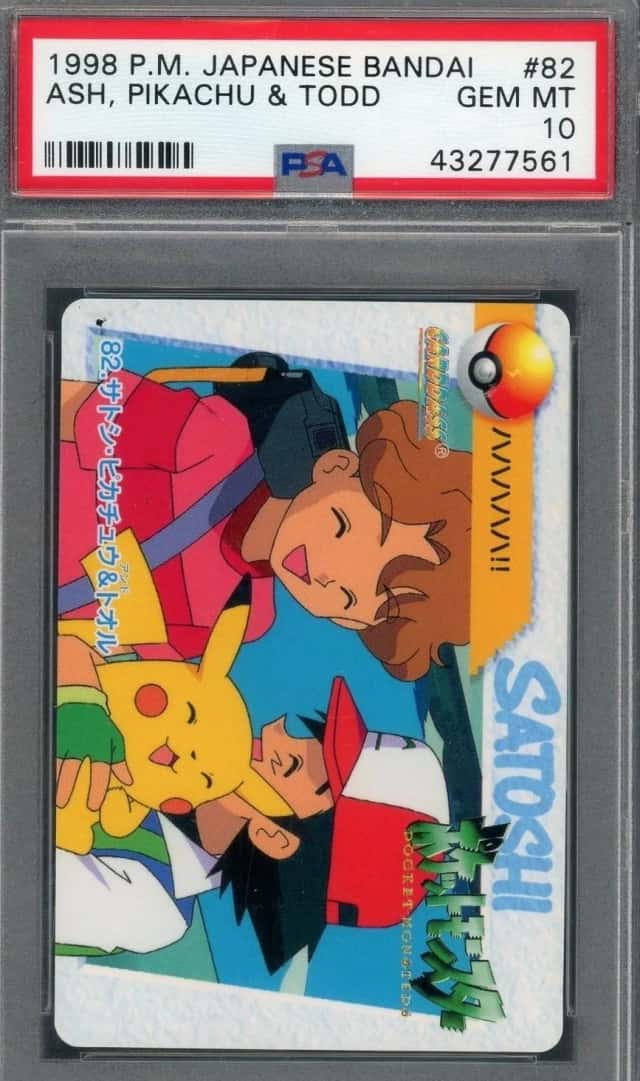 Ash, Pikachu & Todd