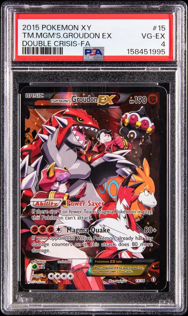 Team Magma's Groudon EX