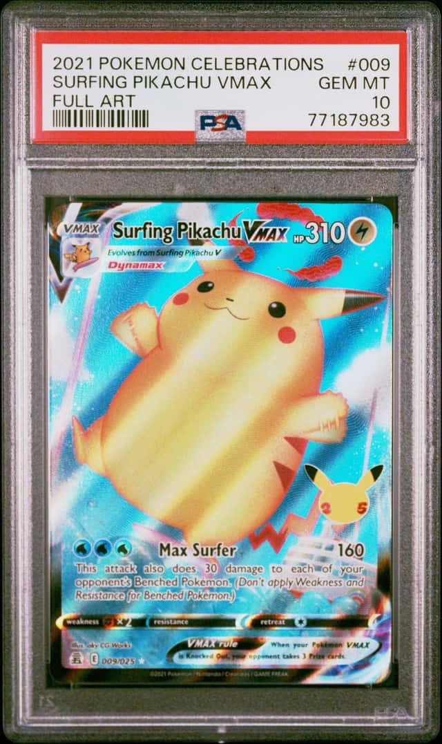 Surfing Pikachu VMAX