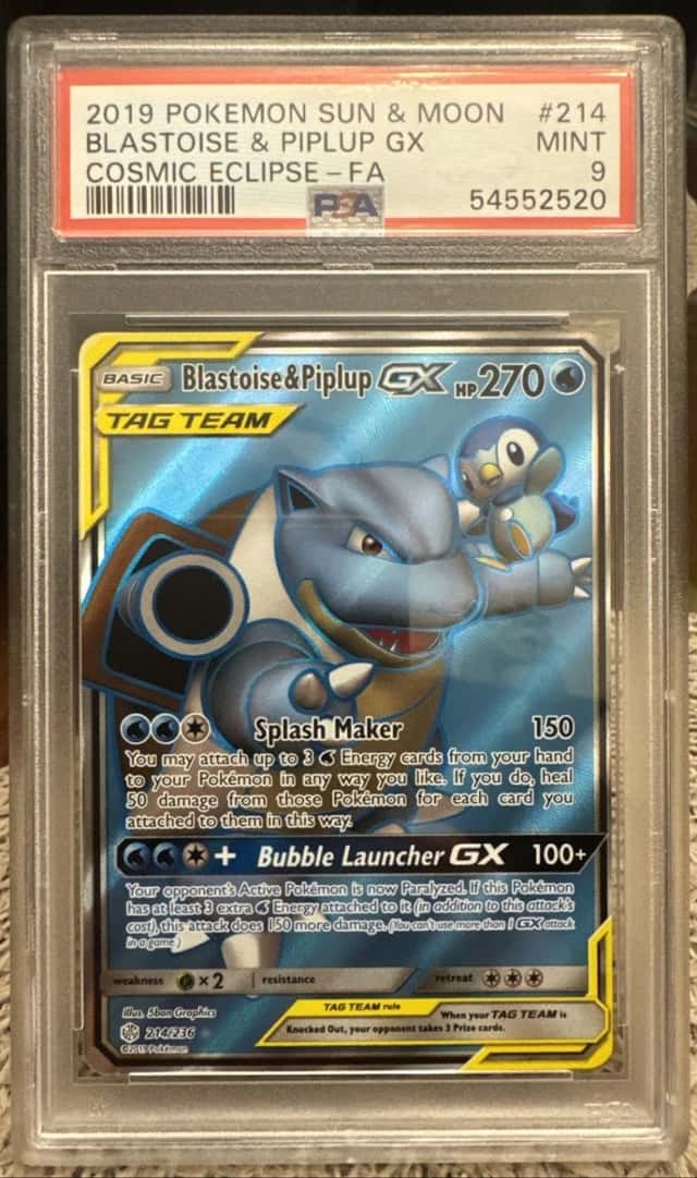 Blastoise & Piplup GX