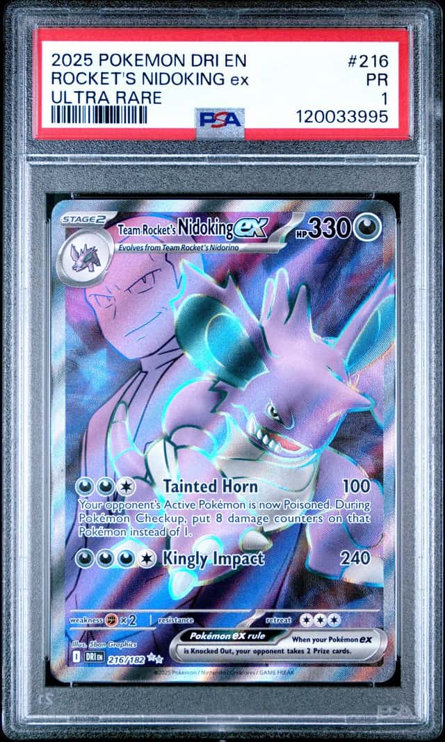 ROCKET'S NIDOKING ex