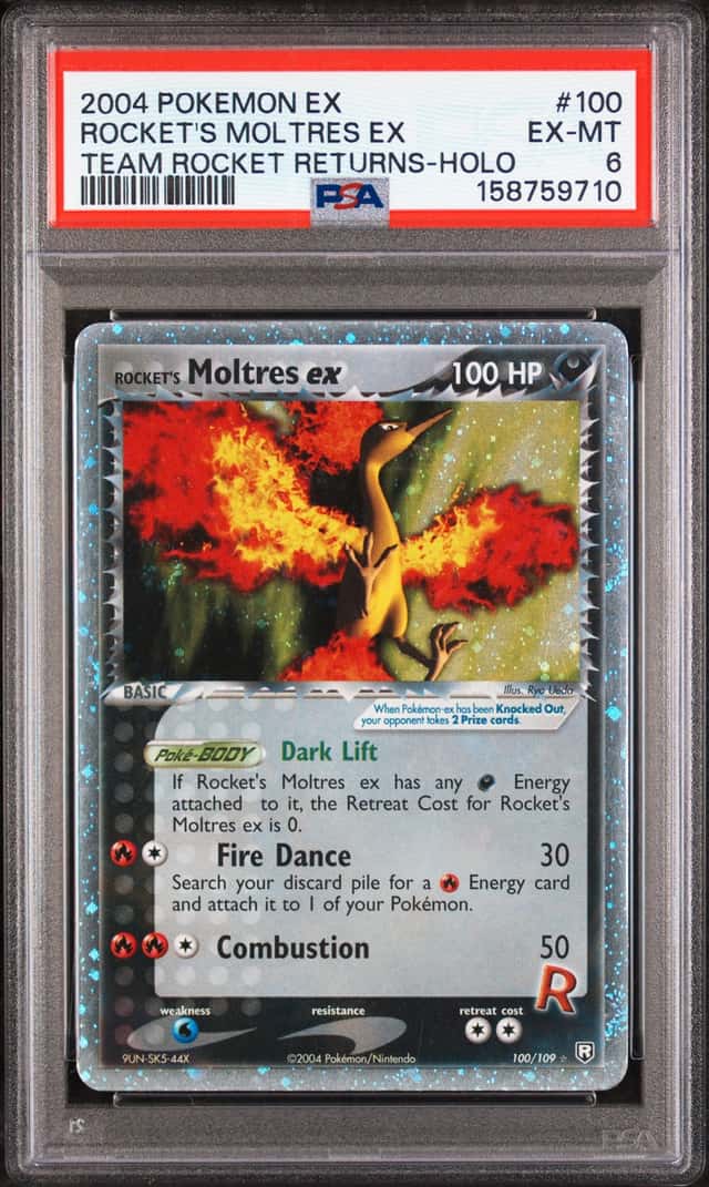 Rocket's Moltres EX