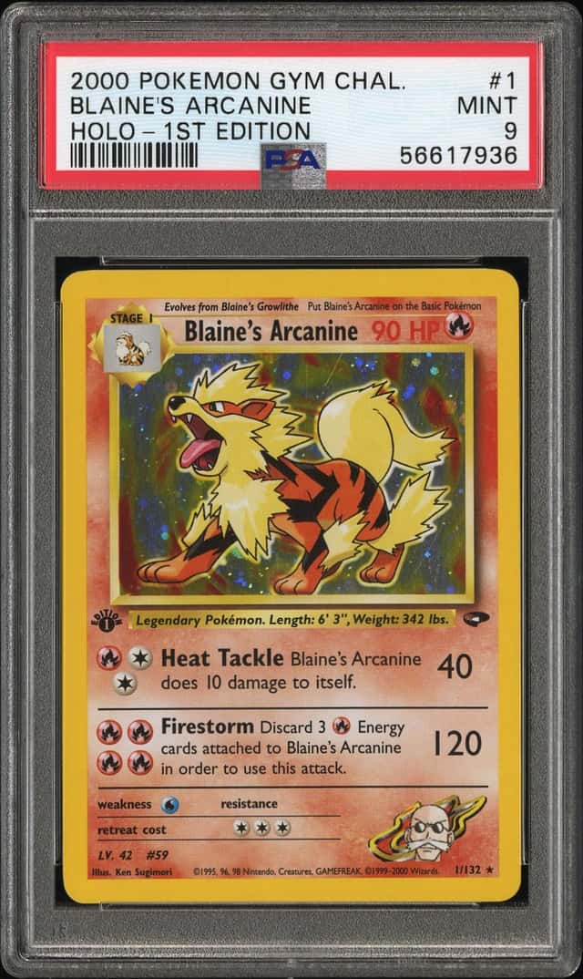 Blaine's Arcanine