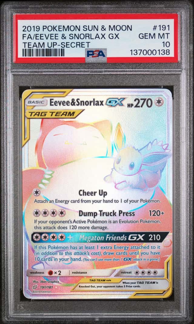 Eevee & Snorlax GX