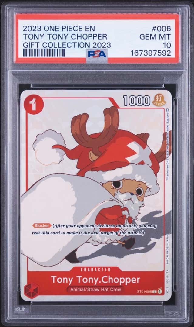 2023 ONE PIECE GIFT COLLECTION 2023 #006 TONY TONY CHOPPER PSA 10