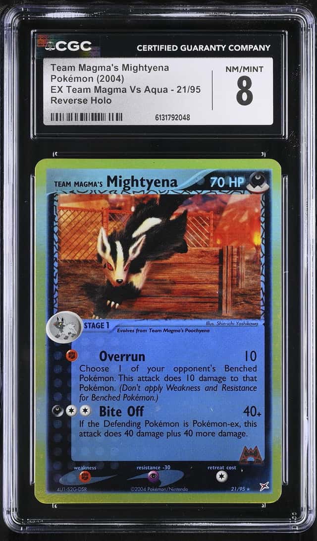Magma's Mightyena