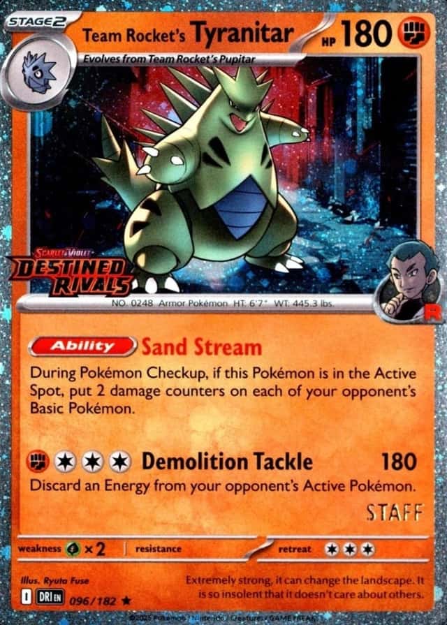 Holo · Prerelease · Staff