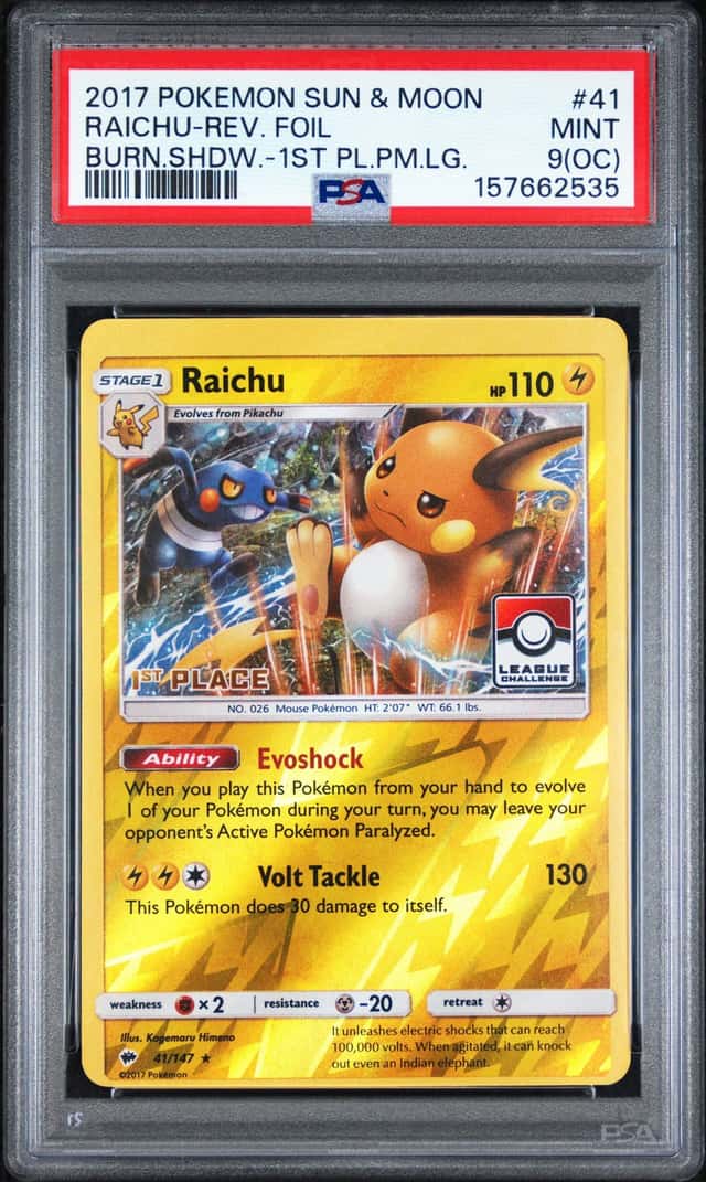 RAICHU-rev Revavroom. FOIL