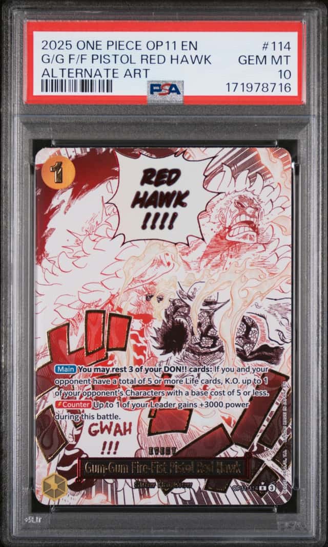 Gum-Gum Fire-Fist Pistol Red Hawk