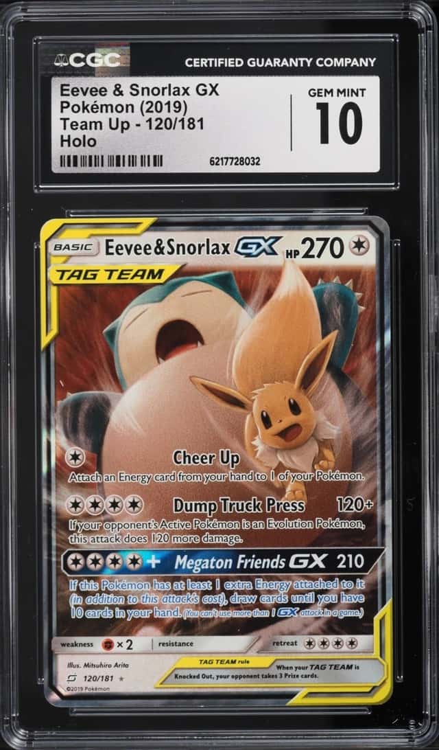 Eevee & Snorlax GX