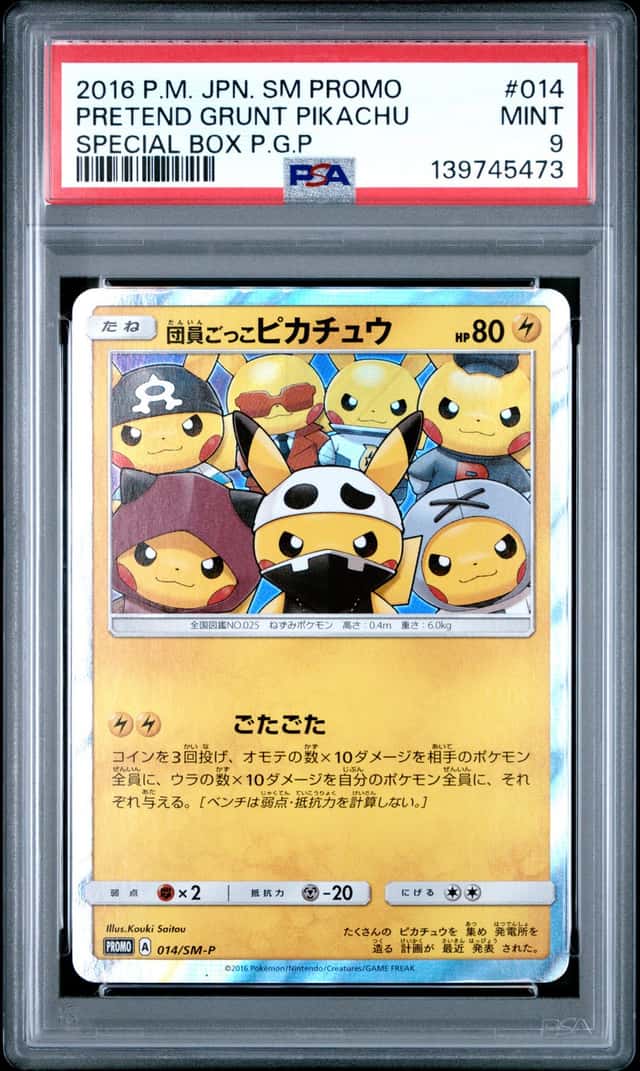 Pretend Grunt Pikachu
