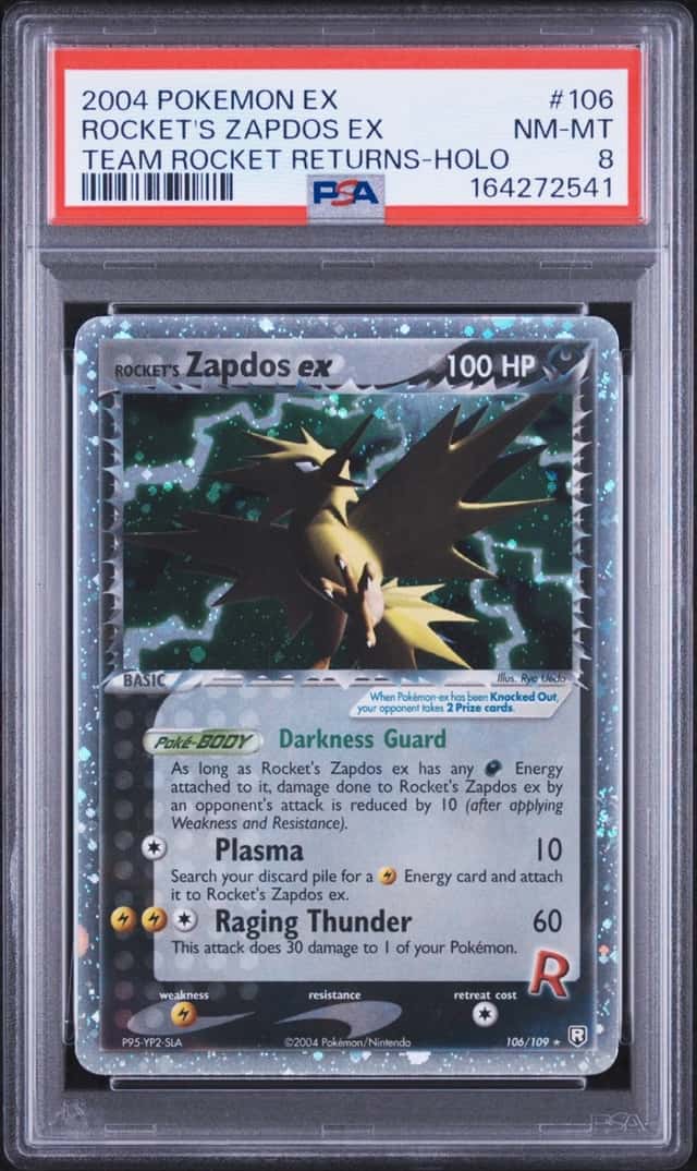 Rocket's Zapdos EX