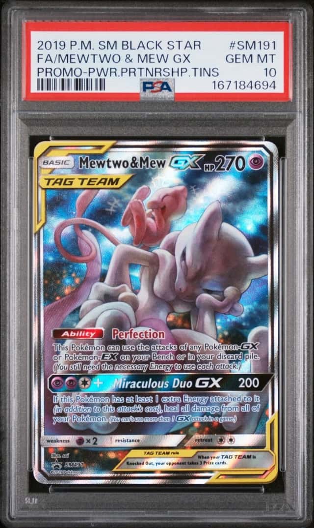 Mewtwo & Mew GX