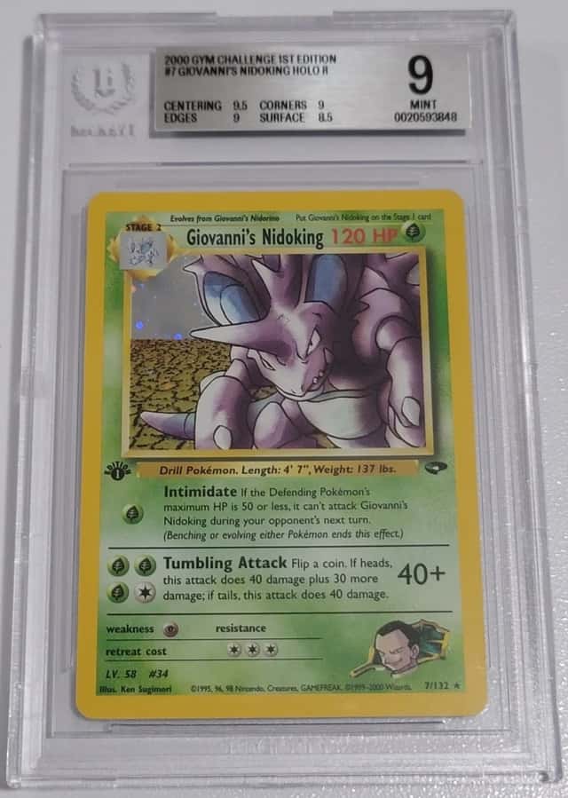 Giovanni's Nidoking