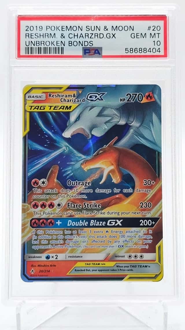 Reshiram & Charizard GX