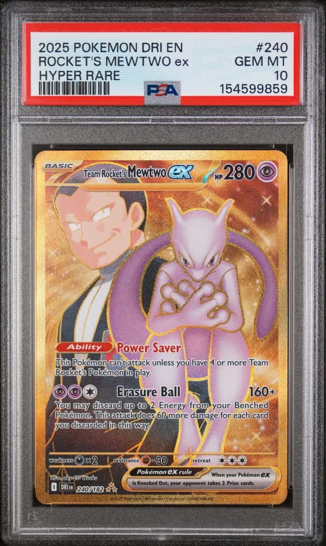 ROCKET'S MEWTWO ex