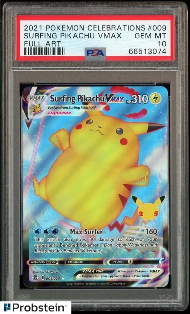 Surfing Pikachu VMAX