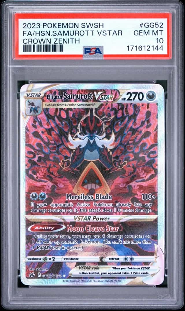 Hisuian Samurott VSTAR