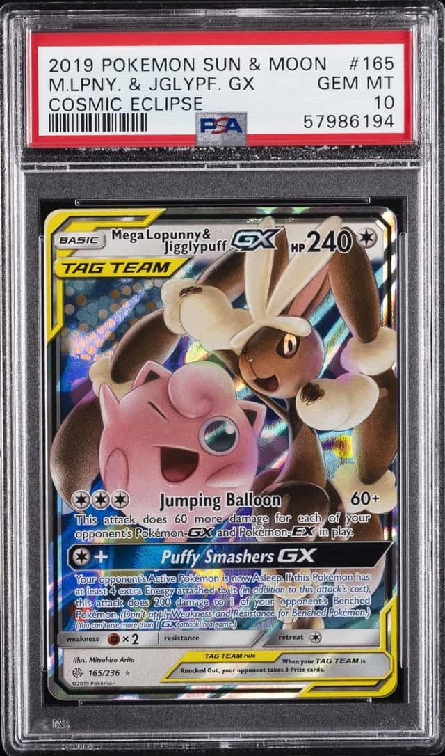 Mega Lopunny & Jigglypuff GX