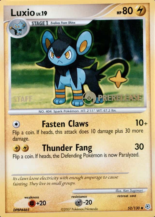Prerelease · Championship Province Staff State Territory