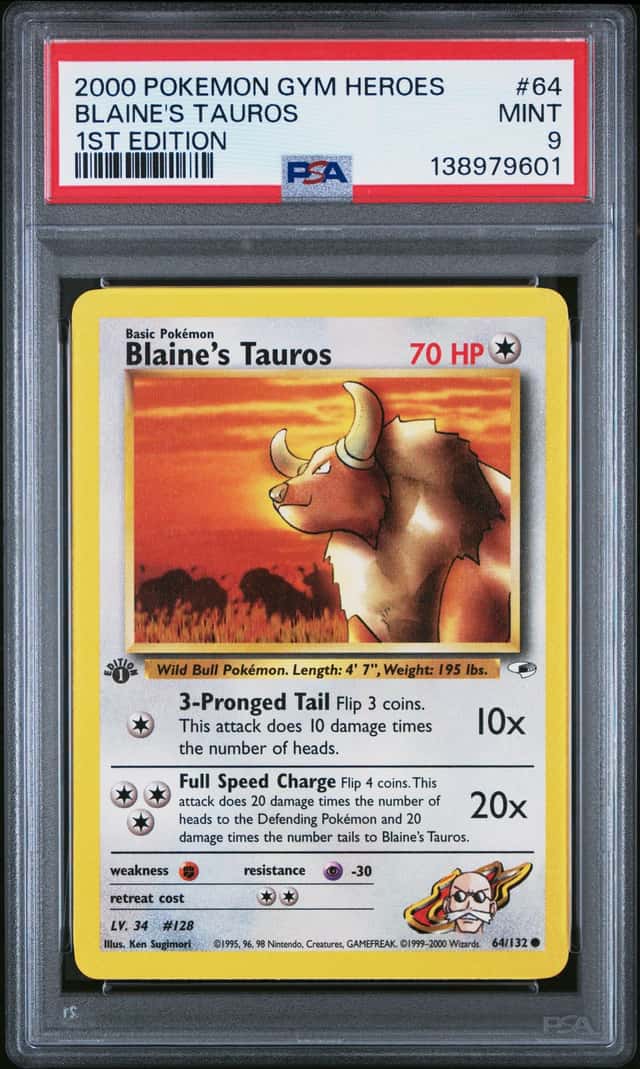 Blaine's Tauros
