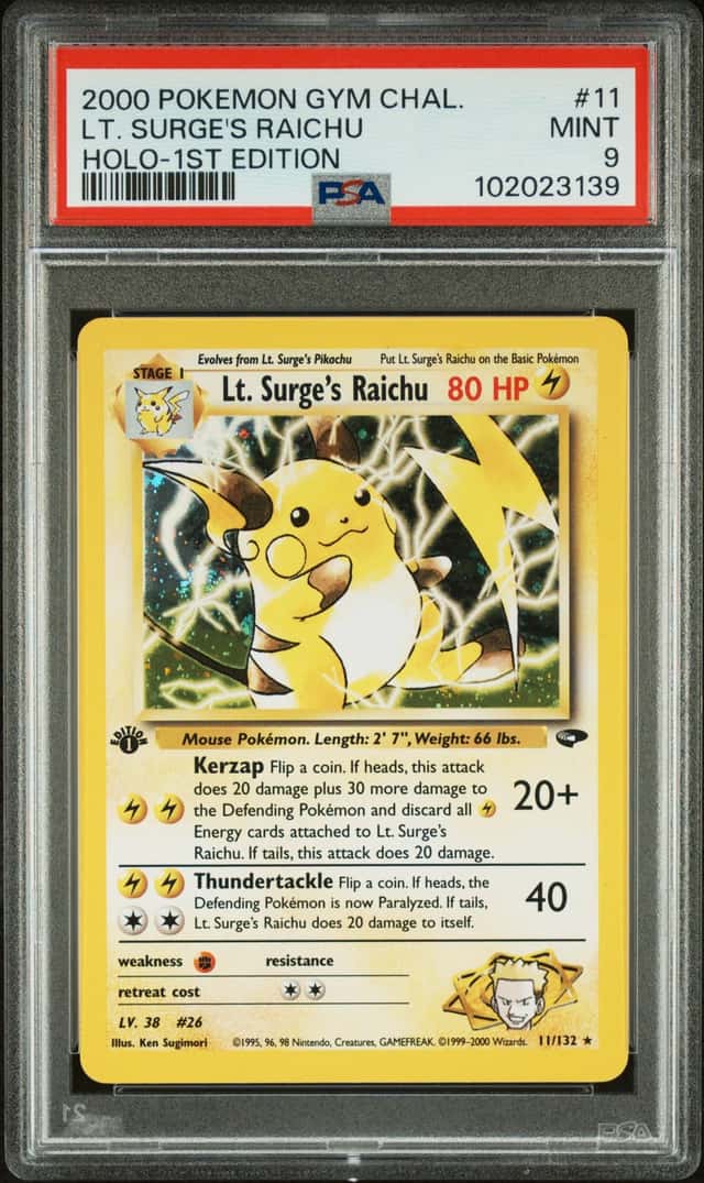Lt. Surge's Raichu