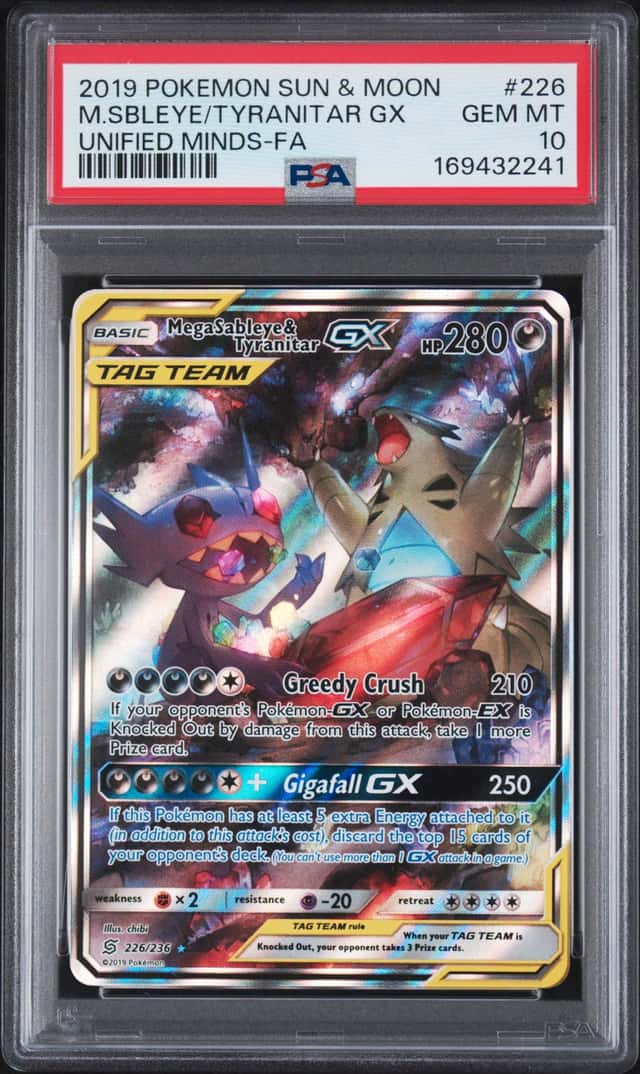 Mega Sableye & Tyranitar GX