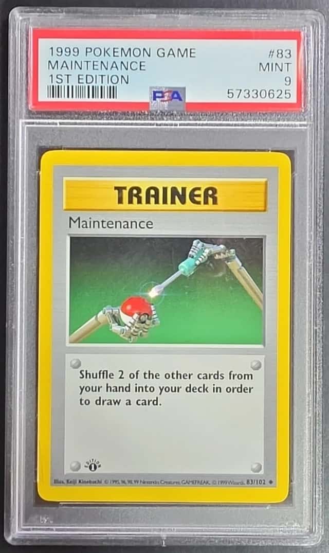 Maintenance