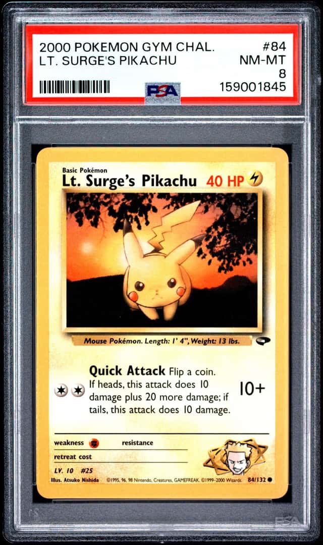 Lt. Surge's Pikachu