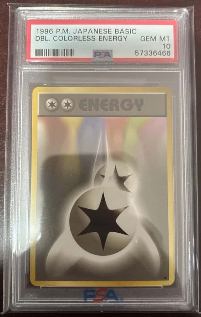 Double Colorless Energy