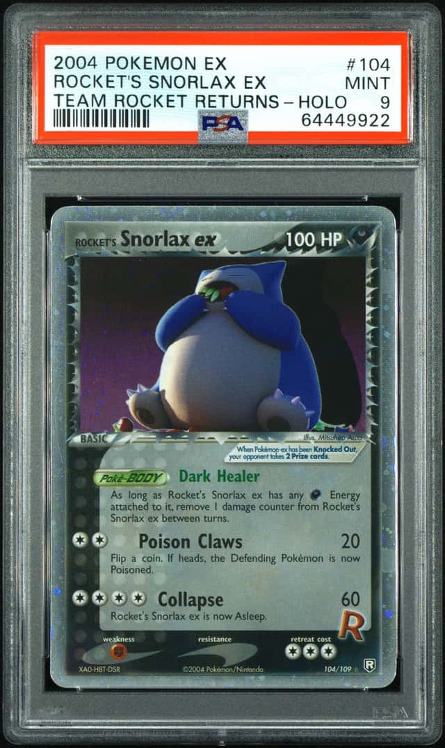 Rocket's Snorlax EX
