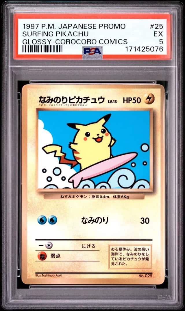 Surfing Pikachu