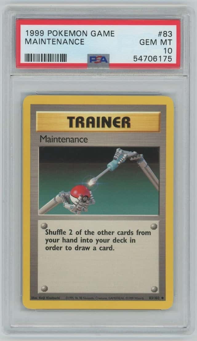 Maintenance