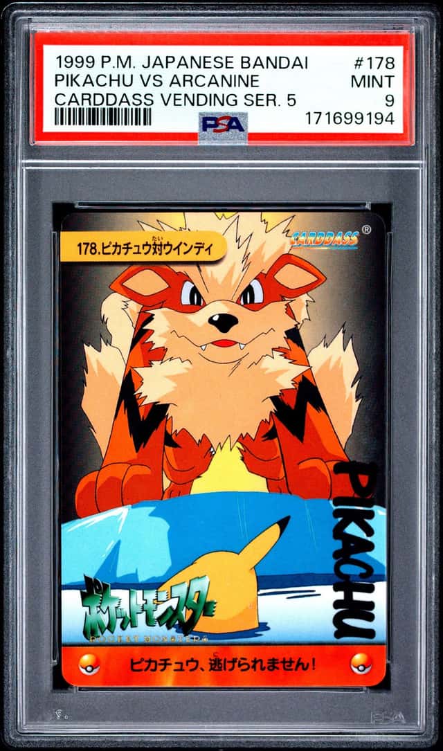 Pikachu Vs Arcanine