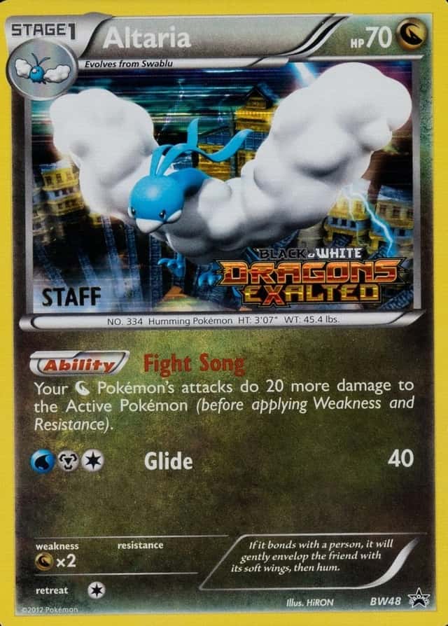 Prerelease · Dragons Exalted Staff