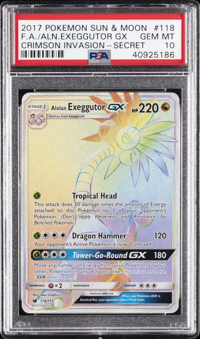 Alolan Exeggutor GX