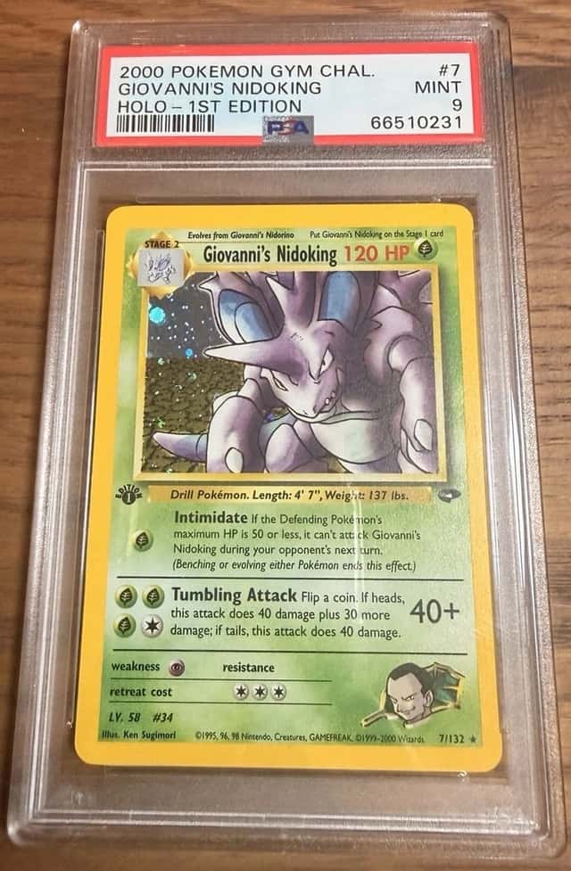 Giovanni's Nidoking