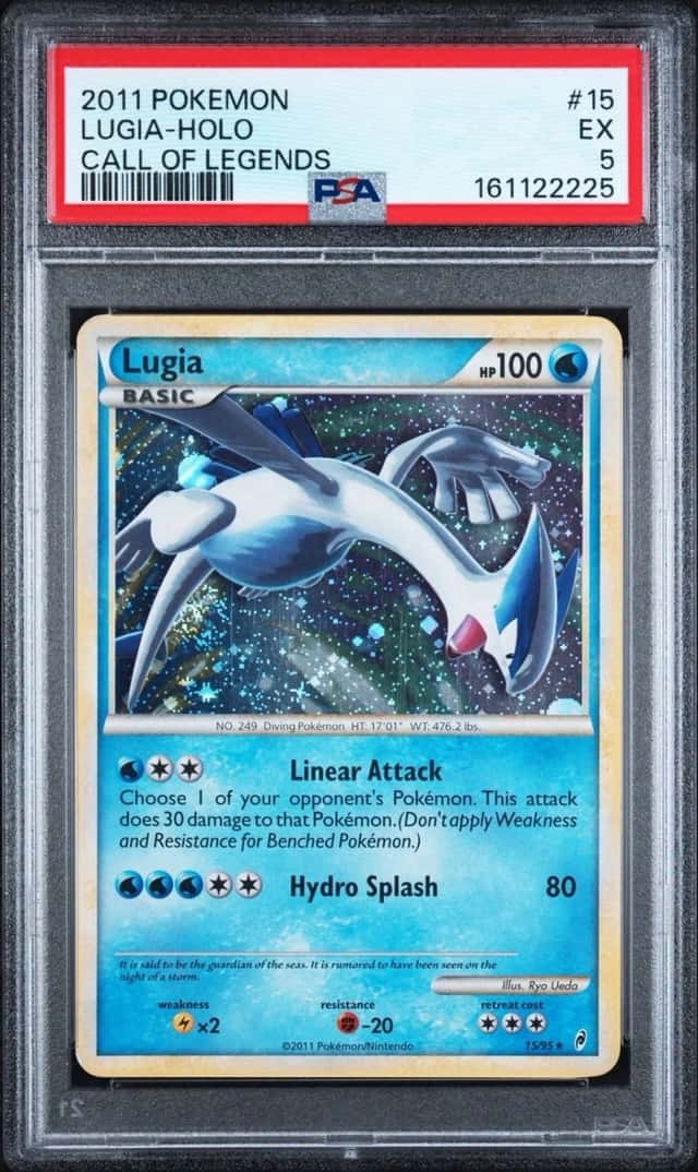 2011 Pokemon Call of Legends Lugia Holo 15/95 PSA 5 EX Graded